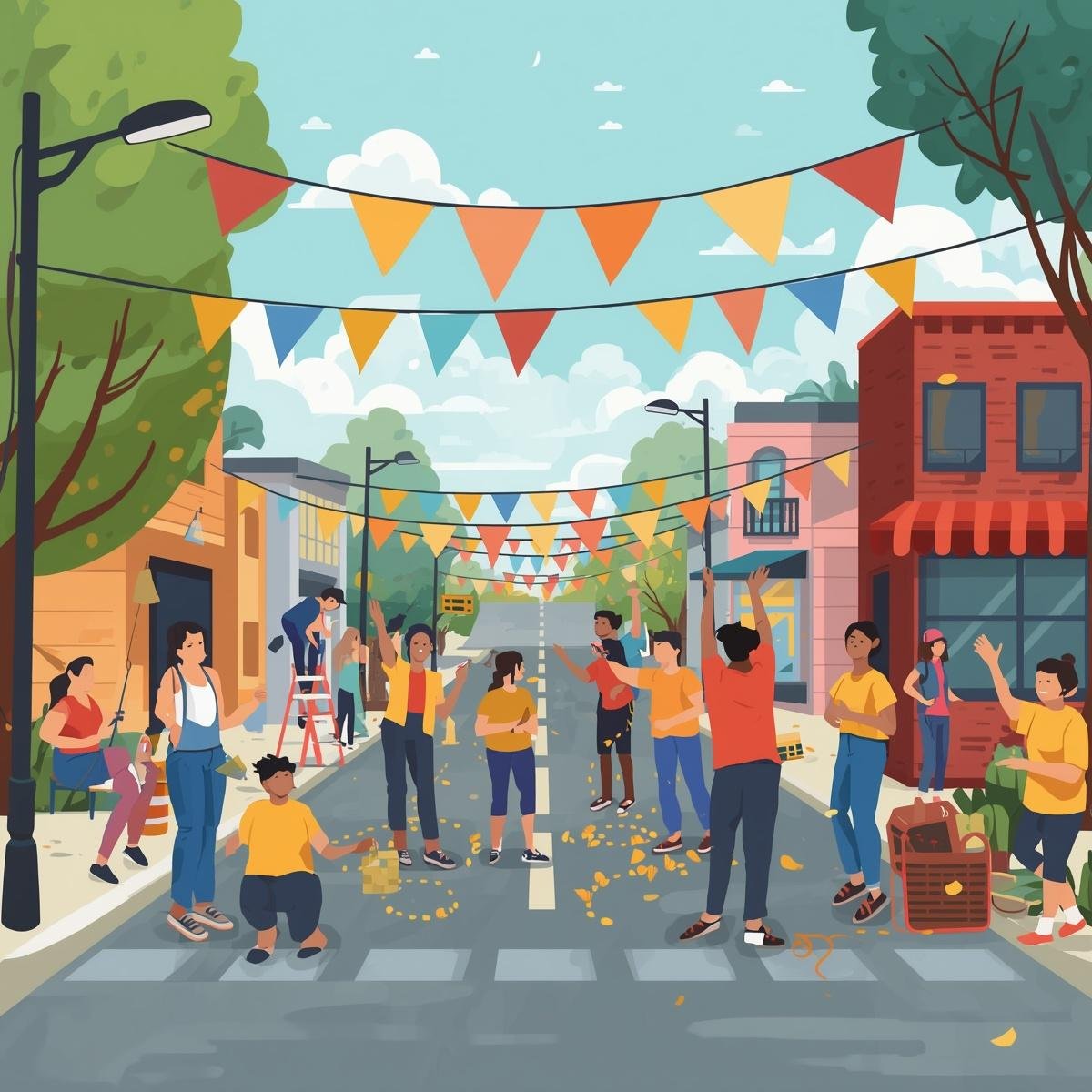 HET COMITÉ VOOR STRAATVERSIERING IS OP ZOEK NAAR VRIJWILLIGERS.